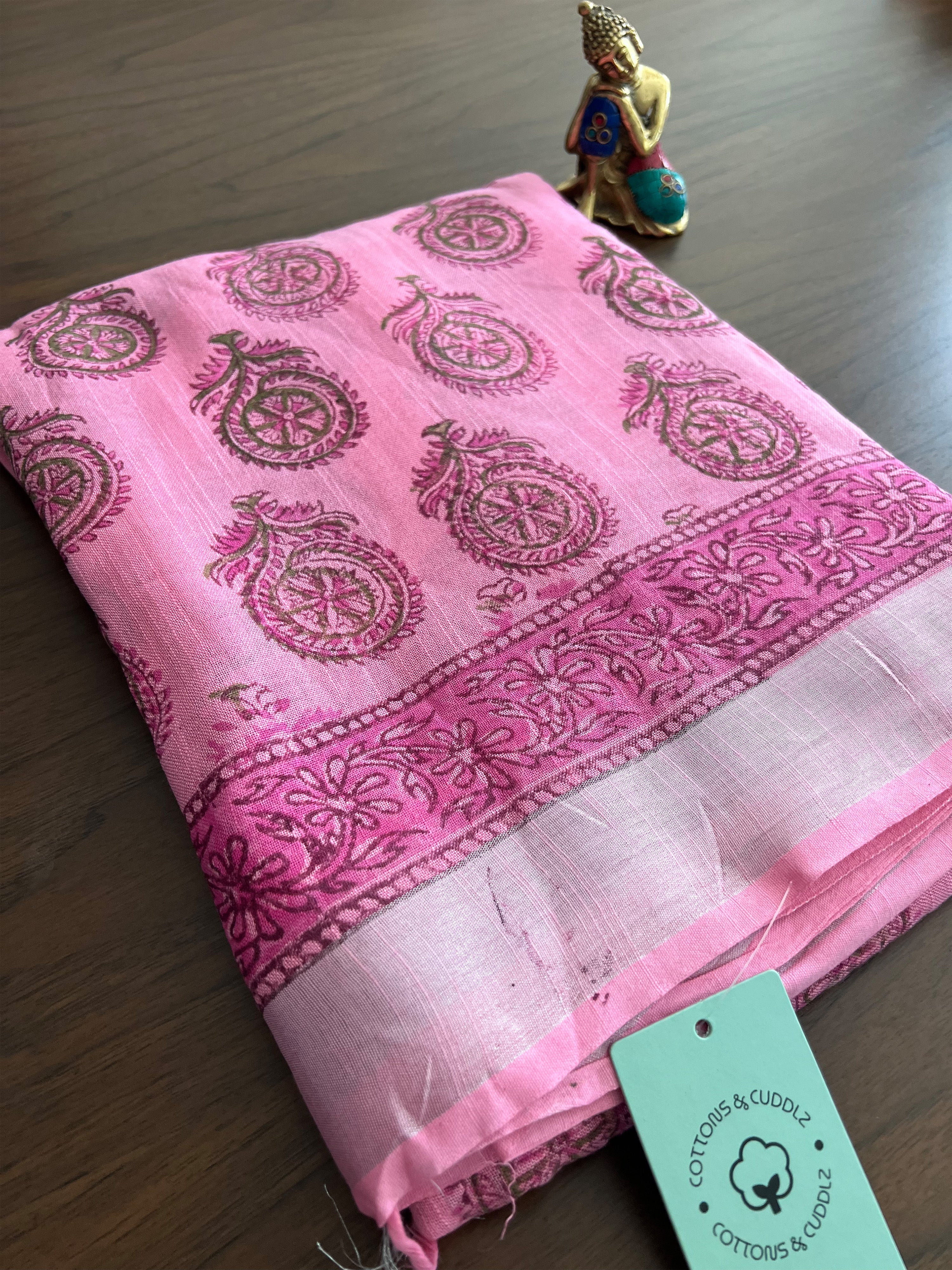 Pink Women Saree
