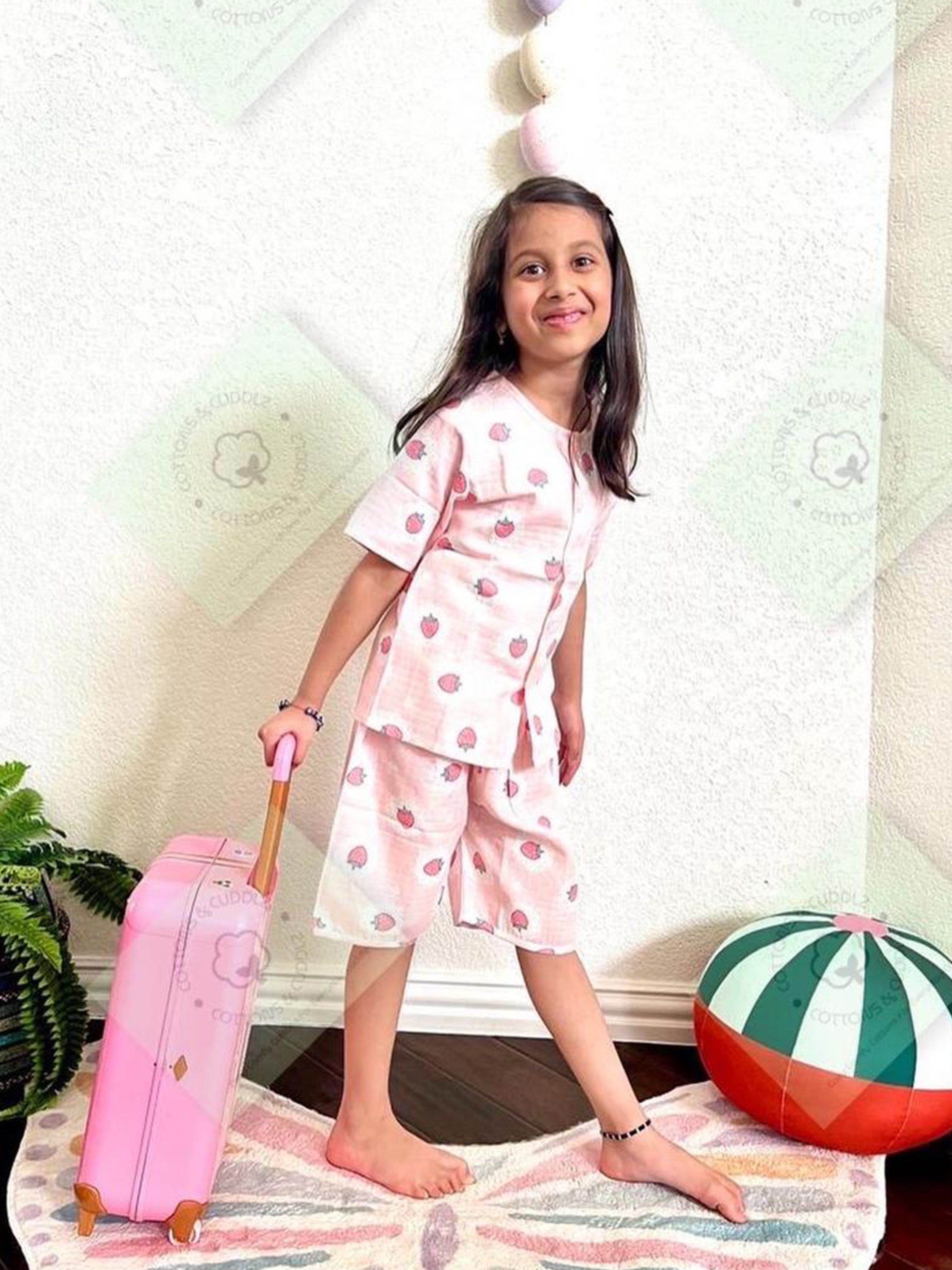 Pink Kids Comfy Wear