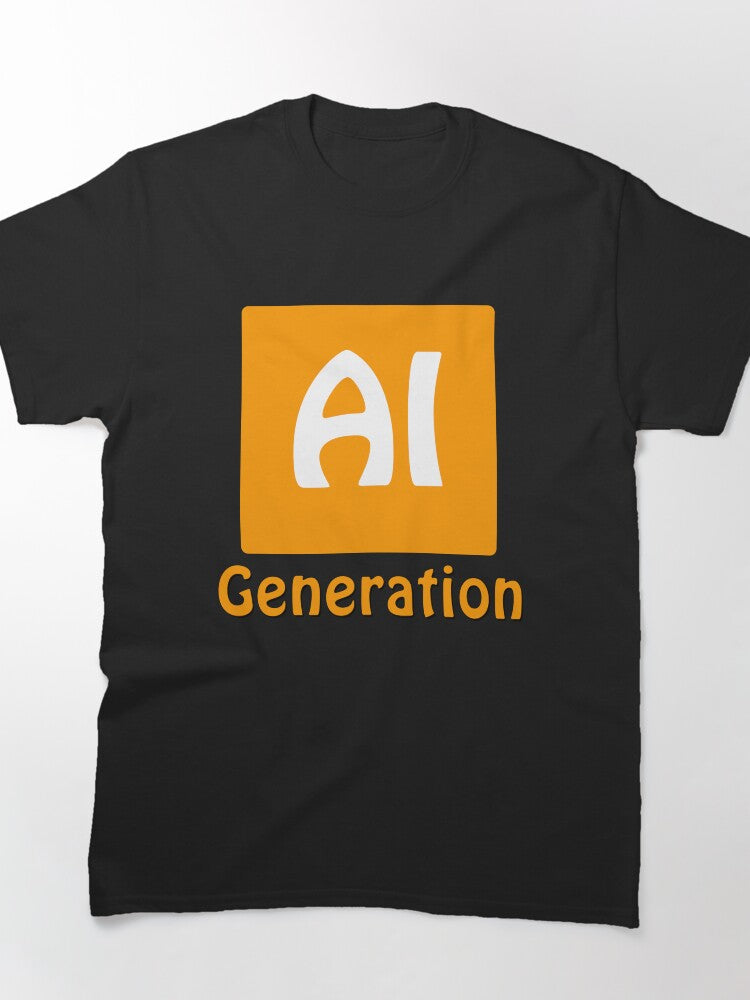 AI Artificial Intelligence Logo Shirt Minimalist Tech Tee