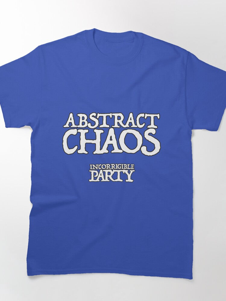 Abstract Chaos Fluid Design Shirt Creative Artistic Tee