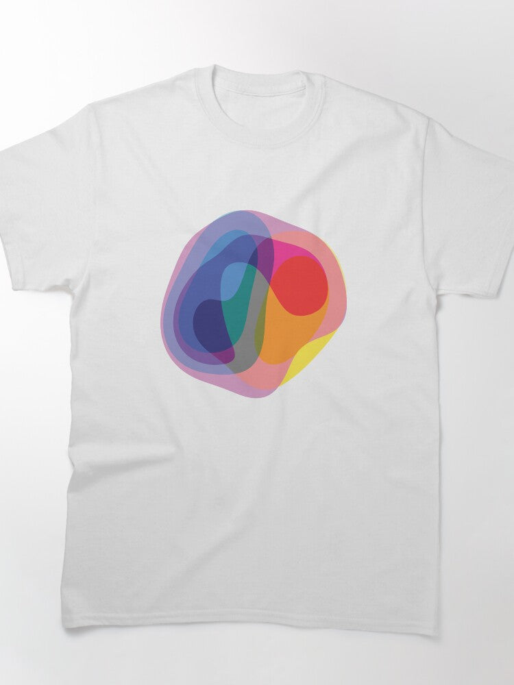 Abstract Circle Icon Design Shirt Modern Minimalist Graphic