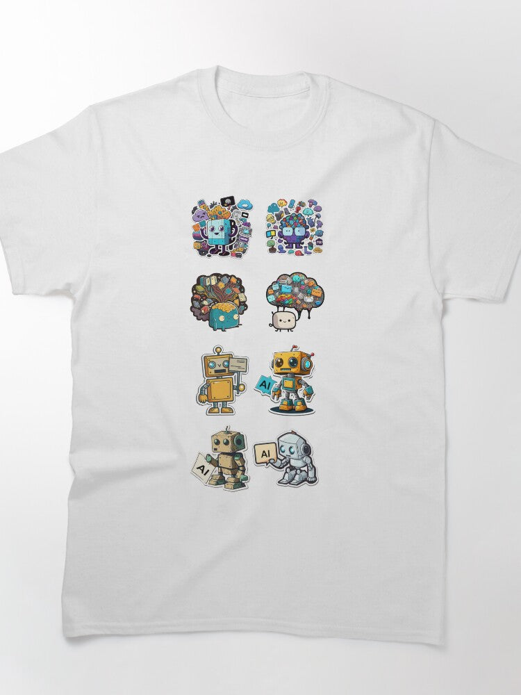 AI and Deep Learning Tech Shirt Machine Learning Graphic