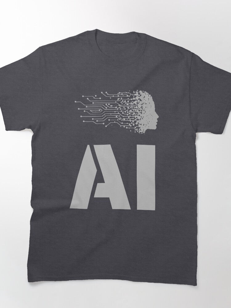 AI Machine Learning Brain Shirt Neural Network Graphic
