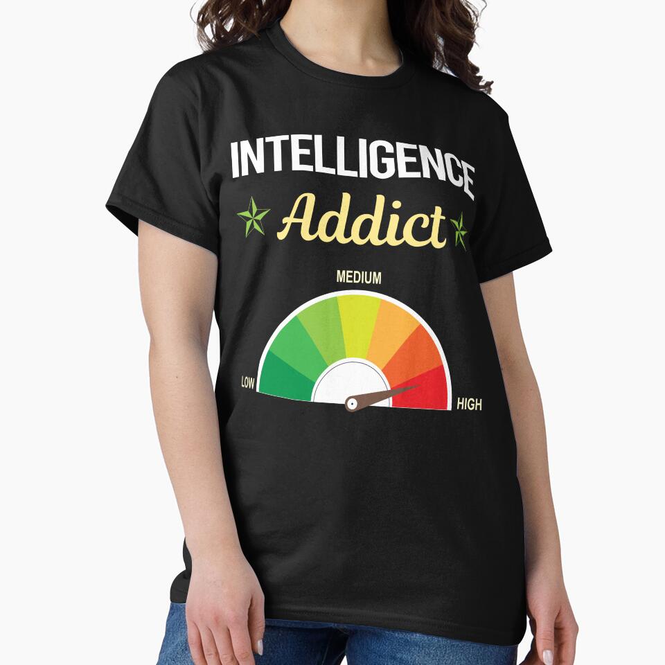Addict Artificial Intelligence Shirt Tech Obsession Tee Black